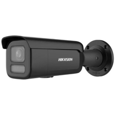 DS-2CD2T47G2H-LI(2.8mm)(eF)/BLACK - 4MPix IP Bullet Hybrid ColorVu AcuSense kamera, LED/IR 60m, WDR 130dB, IP67, černá