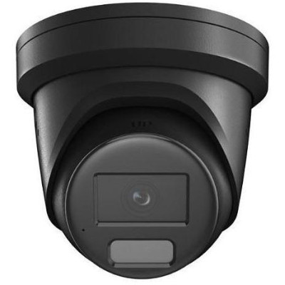 DS-2CD2347G2H-LIU(2.8mm)(eF)/BLACK - 4MPix IP Turret Hybrid ColorVu AcuSense kamera, LED/IR 40m, WDR 130dB, mikrofon, IP67, čern
