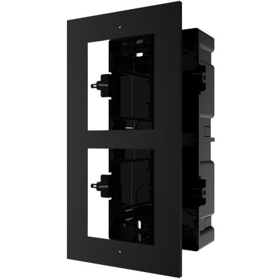 DS-KD-ACF2/Black - 2- rámeček interkomu pro zápustnou montáž, černý