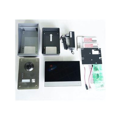 DS-KIS703Y-P - Kit videotelefonu, 2-drát, bytový monitor + dveřní stanice + napájecí zdroj