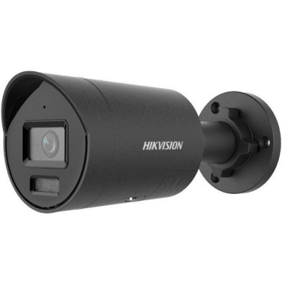 DS-2CD2087G2H-LIU(2.8mm)(eF)/BLACK - 8MPix IP Bullet Hybrid ColorVu AcuSense kamera, LED/IR 40m, WDR 130dB, mikrofon, IP67, čern