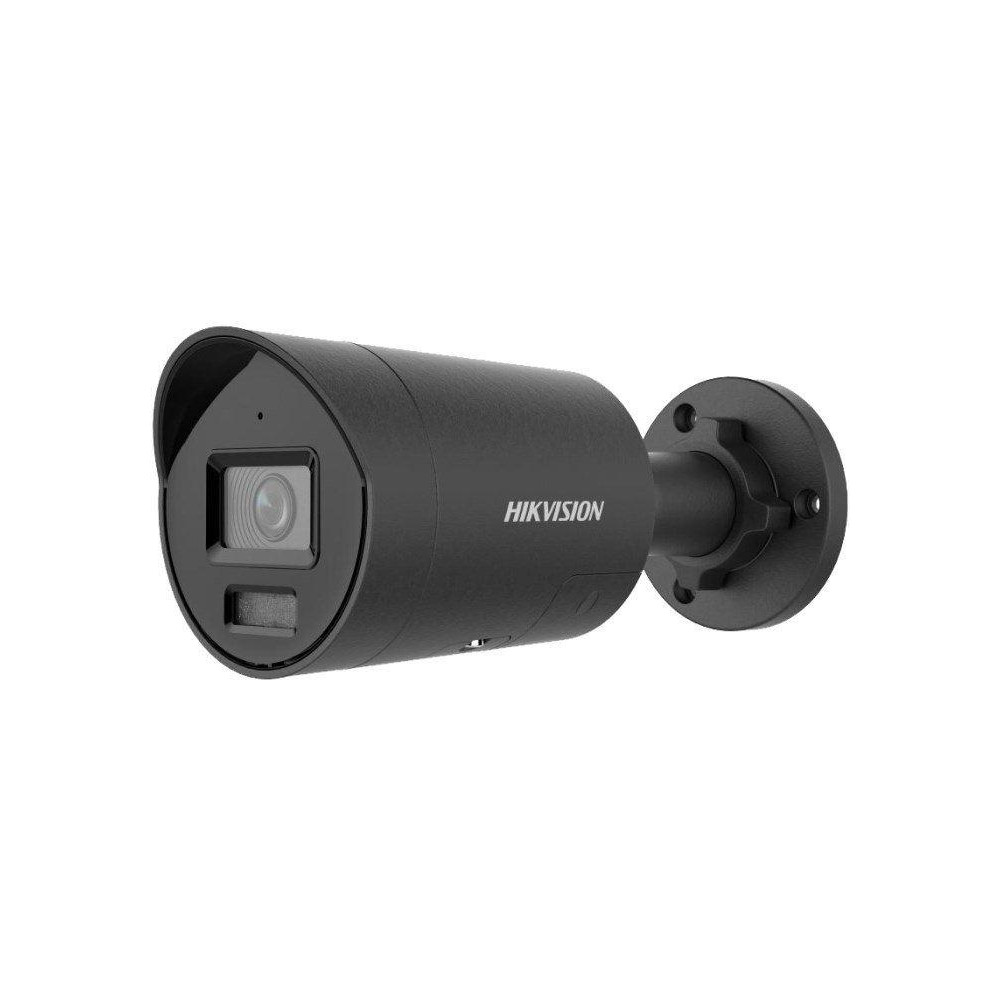 DS-2CD2087G2H-LIU(2.8mm)(eF)/BLACK - 8MPix IP Bullet Hybrid ColorVu AcuSense kamera, LED/IR 40m, WDR 130dB, mikrofon, IP67, čern