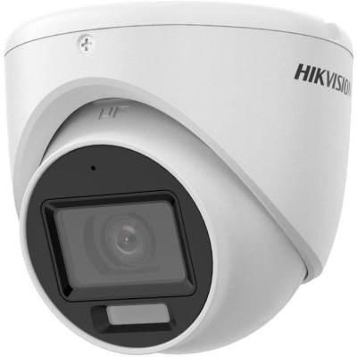 DS-2CE76K0T-LMFS(2.8mm) - 5MPix HDTVI Turret Dual Light kamera, LED 20 /IR 30m, 4v1, Mikrofon, IP67