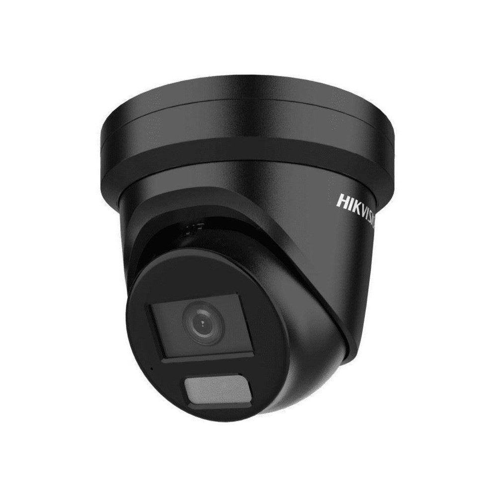 DS-2CD2387G2H-LIU(2.8mm)(eF)/BLACK - 8MPix IP Turret Hybrid ColorVu AcuSense kamera, LED/IR 40m, WDR 130dB, mikrofon, IP67, čern