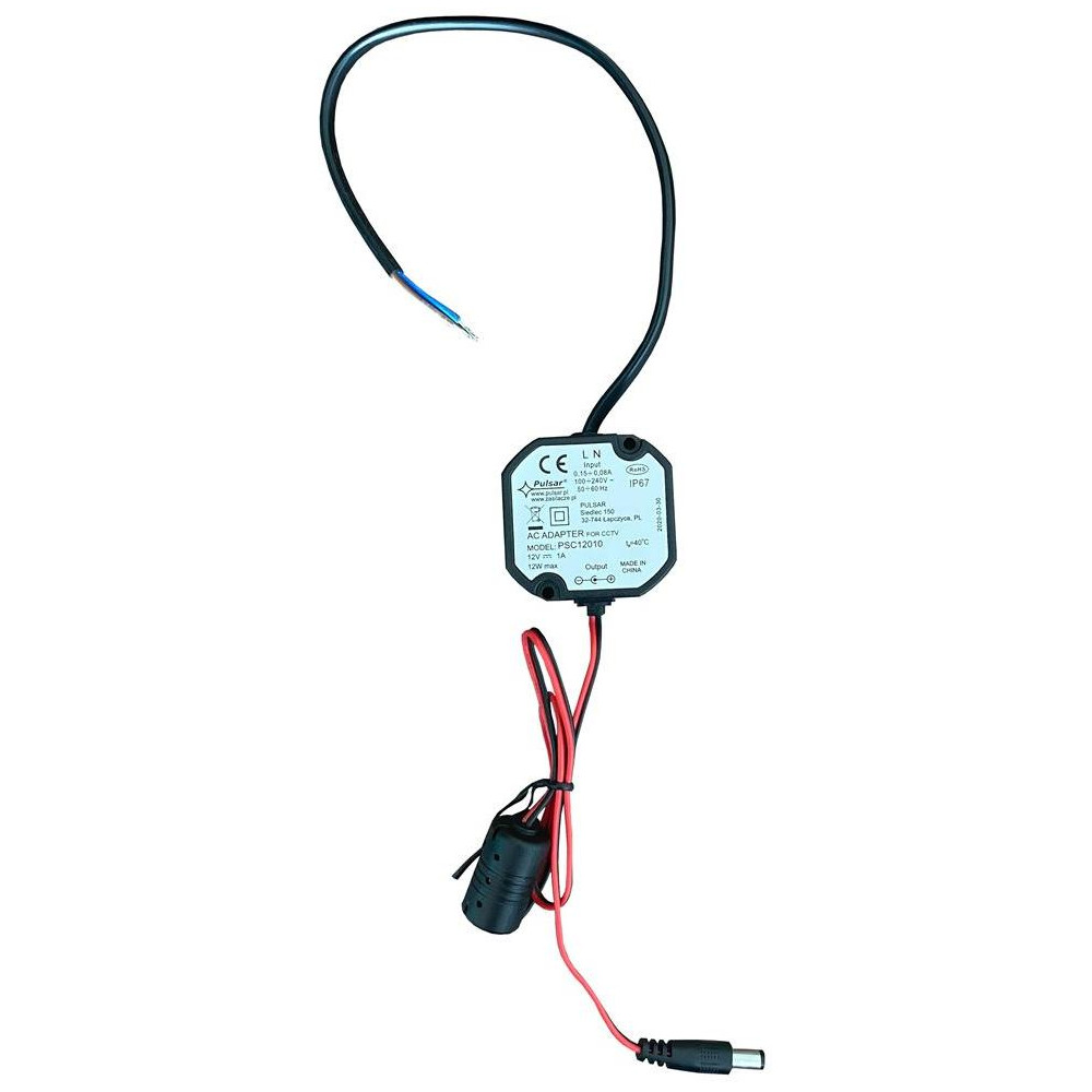 PSC12010 - Stabilizovaný zdroj 12VDC/1A pro instalaci do elektrikářské krabice PSC12010 - Stabilizovaný zdroj 12VDC/1A pro instalaci do elektrikářské krabice