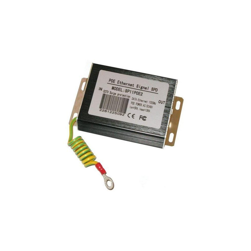 SP11POE2 - Přepěťová ochrana, UTP vedení s PoE, 100/1000Mbit, chrání všechny páry, 2x RJ-45 SP11POE2 - Přepěťová ochrana, UTP vedení s PoE, 100/1000Mbit, chrání všechny páry, 2x RJ-45