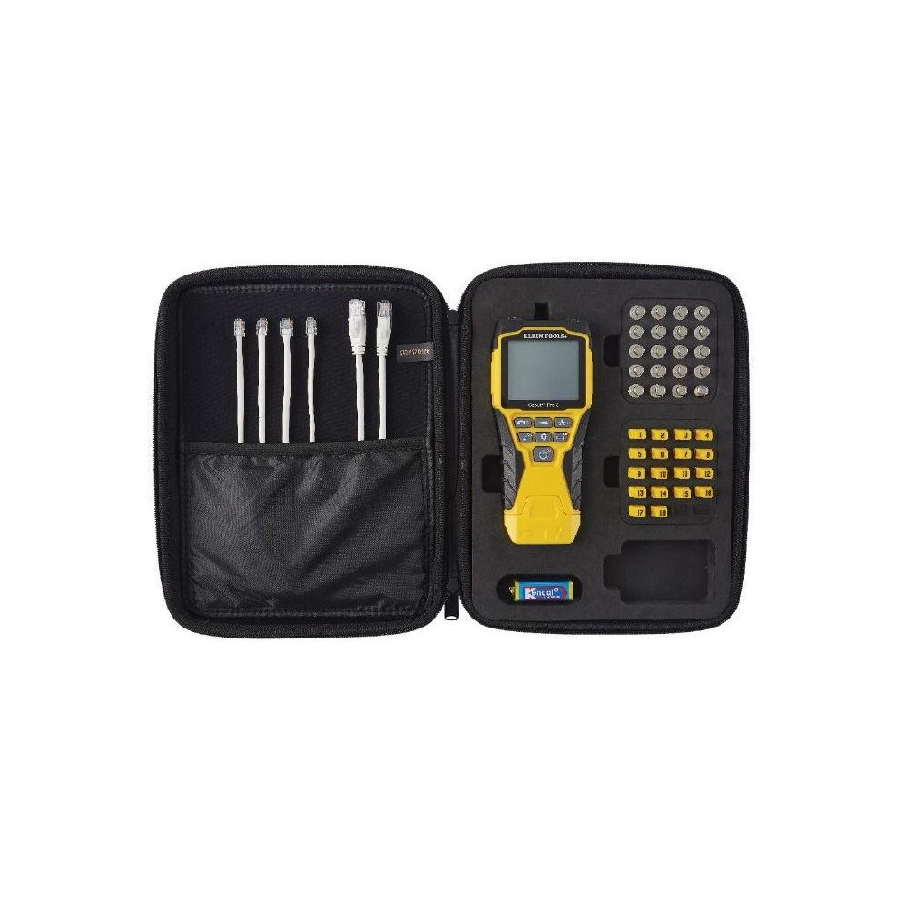 VDV501-852 - LAN TESTER - VDV Scout® Pro 3 Tester Kit Locator (PoE) - KLEIN TOOLS VDV501-852 - LAN TESTER - VDV Scout® Pro 3 Tester Kit Locator (PoE) - KLEIN TOOLS