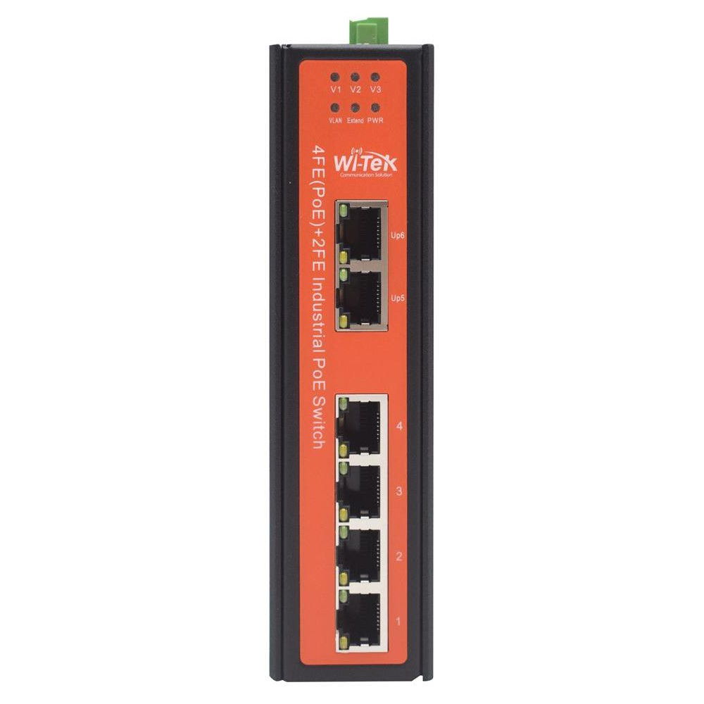 WI-PS206-I V2 - 4FE + 2FE Outdoor HiPoE 90W switch, 250m, 180W WI-PS206-I V2 - 4FE + 2FE Outdoor HiPoE 90W switch, 250m, 180W