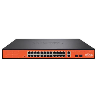 WI-PS526G V2 - 24FE + 2Combo SFP HiPoE switch, 250m, 250W