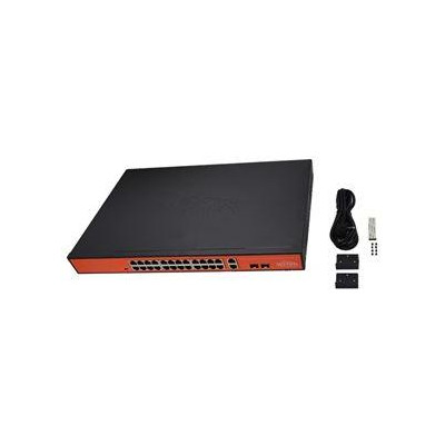 WI-PS526G V2 - 24FE + 2Combo SFP HiPoE switch, 250m, 250W