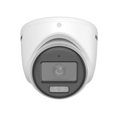 DS-2CE70D8T-ITMFS(2.8mm) - 2MPix HDTVI Turret Smart Hybrid Light kamera, IR 20m, 130dB, 4v1, Mikrofon, IP67