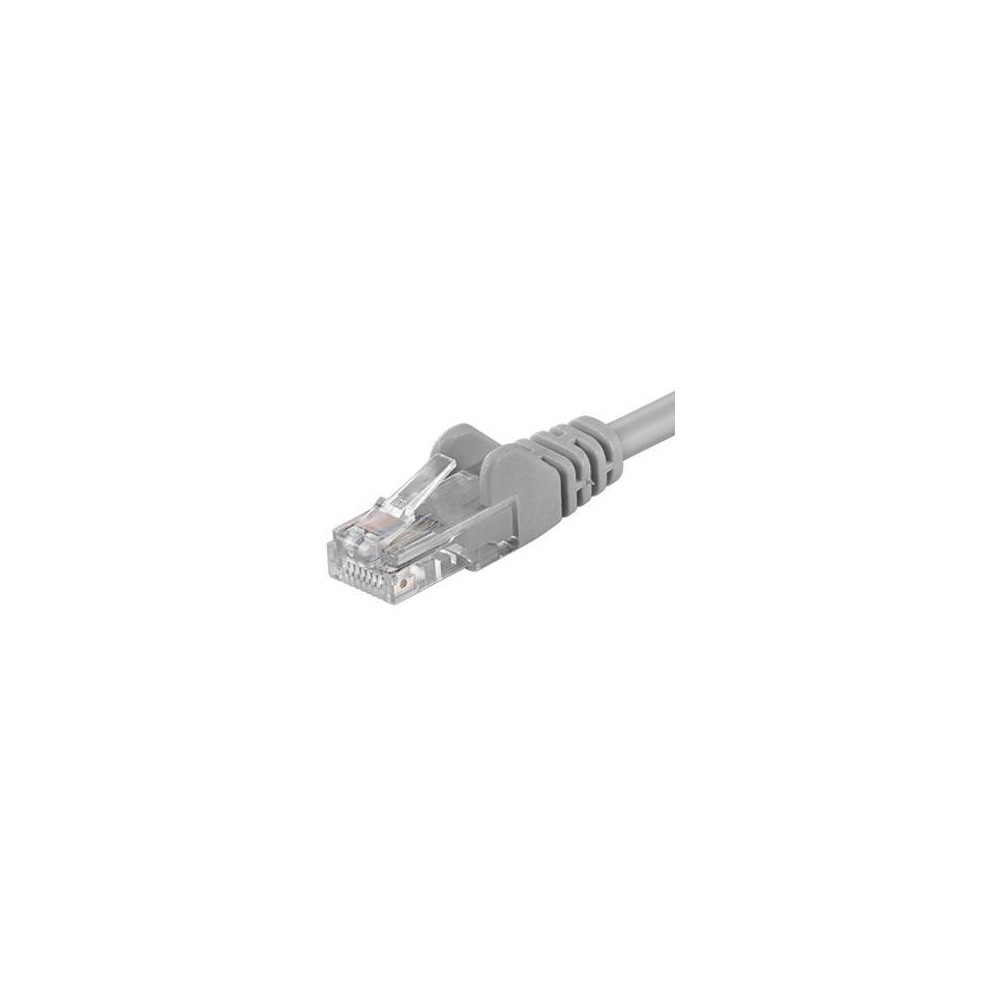KRP-sp6utp01 - PremiumCord Patch kabel UTP RJ45-RJ45 CAT6 1m šedá KRP-sp6utp01 - PremiumCord Patch kabel UTP RJ45-RJ45 CAT6 1m šedá