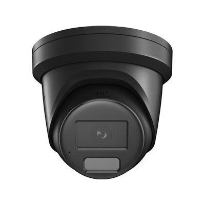 DS-2CD2347G2H-LISU/SL(2.8)/eF/BLK - 4MPix IP Turret Hybrid ColorVu AcuSense kamera, LED/IR 30m, WDR 130dB,audio, alarm, IP67, bl