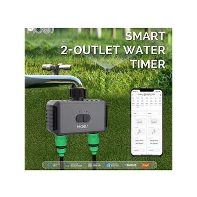 BWV-YC02-EU-GY-MS - Bluetooth Smart duální zahradní zavlažovací ventil BWV-YC02-EU