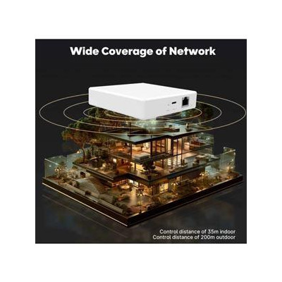 MZHUB-MS - Matter ZigBee drátová řídící jednotka