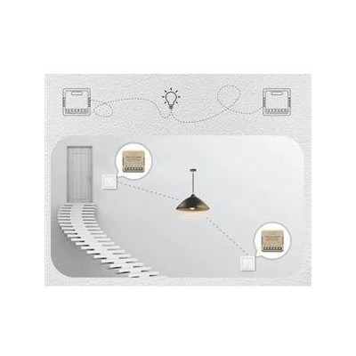 WM-104-M-16AM-MS - Smart WiFi kanálový spínač s měřením spotřeby energie-16A