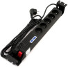 Přepěťová ochrana Acar 504 WF Rack 19" 3m, černá, kovové "uši" pro upevnění do racku 19"Speciální verze modelu acar 504WF určená do 19" skříní. Skutečná ochrana před přepětím spolu s novým filtračním obvodem odstraňujím elektromagnetická rušení. Dokonale chrání počítače a audio video zařízení. kterými se dá modul připevnit do rackové skříně.Zařízení je dodáváno včetně montážních plíšků&nbsp;&nbsp;	Jmenovité napětí 230 V	Kmitočet 50Hz	Jmenovitý proud IN = 10 A	Jištění 2 pojistky 10A/250V	Svodový proud &lt;0.5 mA	Doba zpoždění &lt;25ns	Maximální trvalé pracovní napětí přepěťového systému UC 250V 50Hz	Ochranná úroveň UP přepěťového systému 1,3kV(L/N)	Jmenovitý proud iN 2,5kA (L/N) - 8/20µs	Maximální impulsní svodový proud iMAX 6,5kA (L/N) - 8/20µs	Útlum elektormagnetického rušení 55dB	Systém