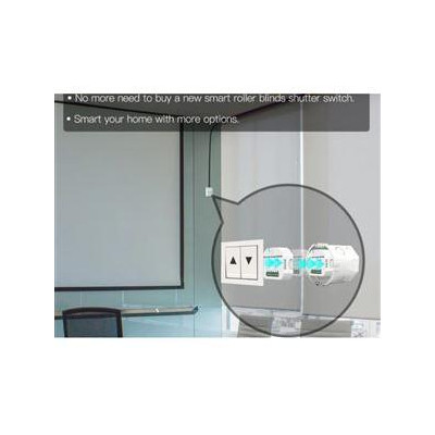 WM-108-MS - Mini WiFi spínač posuvu závěsů nebo rolet, 90-250V AC 50/60HZ