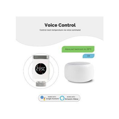 WTRV-801 - WiFi Smart termostatická hlavice