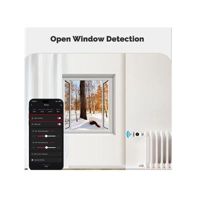WTRV-801 - WiFi Smart termostatická hlavice