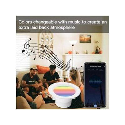ZB-LZD7-RCW-MS - ZigBee Smart LED stmívatelné bodové světlo RGB 2700K-6500K W+C