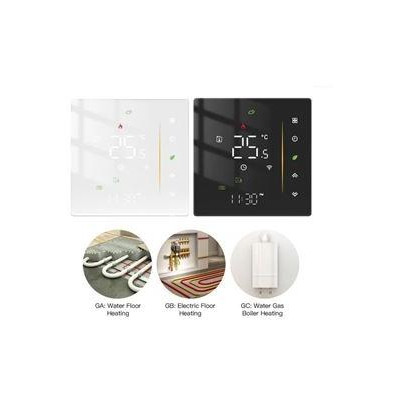 ZHT-006-GA-WH-MS - Moes ZigBee Smart termostat pro vodní podlahové vytápění, bílý