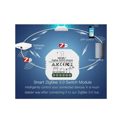 ZM-104-L-MS - Mini ZigBee modul spínače světel