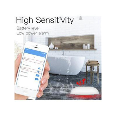 ZSS-QY-WL-C-MS - ZigBee Smart Sensor úniku vody