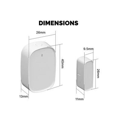 ZSS-S01-GWM-C-MS - ZigBee okenní a dveřní sensor