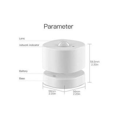 ZSS-X-PIRL-C-MS - ZigBee Smart infračervený pohybový senzor