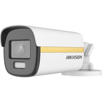 DS-2CE12KF3T-E(2.8mm) - 5MPix HDTVI Bullet ColorVu kamera, LED 40m, IP67, WDR 130dB, PoC