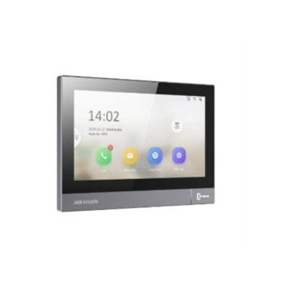 DS-KH8381-WTE1 - 7" IP bytový dotykový monitor s kovovým rámečkem, Wi-Fi, PoE