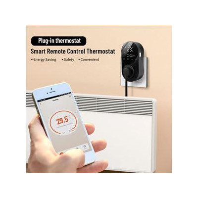 WTP-BY-EU-WH-EN - BHT12-EW Chytrý termostat, duální režim (chlazení/topení) | LED displej