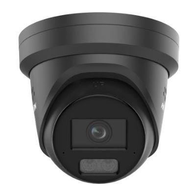 DS-2CD2387G3-LIS2UY/SL(2.8mm)/BLACK - 8MPix IP Turret Hybrid ColorVu AcuSense kamera, LED/IR 30m,WDR130dB,audio,alarm,IP67,blika
