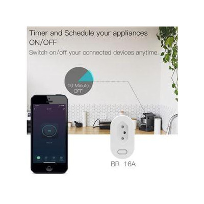 WP-X-EU16M-WH-MS - WiFi Smart zásuvka 90-250V AC 50/60HZ 16A s měřením spotřeby