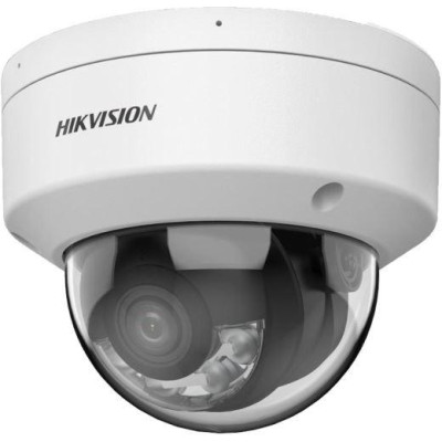 DS-2CD2167G2H-LISU(2.8mm)(eF) - 6MPix IP Dome Hybrid ColorVu AcuSense kamera, LED/IR 30m, WDR 130dB,audio, alarm, IP67, IK10