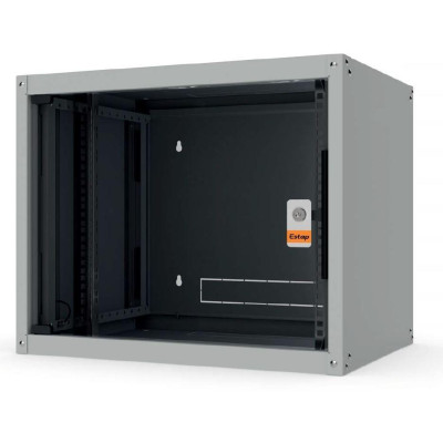 EVO7U6045 - Legrand Evoline 19" nástěnný rozvaděč 7U 600x450 skleněné dveře 65 kg