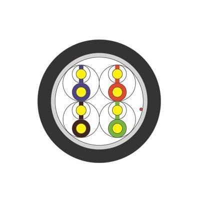 WIC-5-U-PE-30-BL - WIREX Instalační kabel CAT5E U/UTP PE 305m box černý