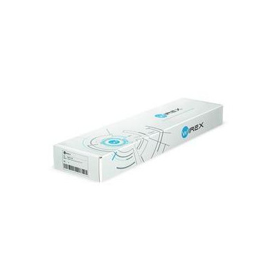 WPP-6A-S-24-1-BL - WIREX 19" Patch panel modulární CAT6A STP pro 24x keystone 1U s vyvazovací lištou