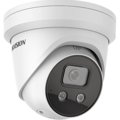 DS-2CD2346G2-ISU/SL(2.8mm)(C) - 4MPix IP Turret AcuSense kamera, IR 30m, Audio, Alarm, mikrofon, reproduktor, blikač