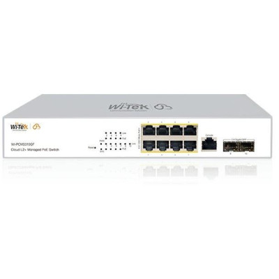 WI-PCMS310GF V2 - 8GE + 2SFP 802.3af/at Cloud L2 Managed PoE switch, 140W