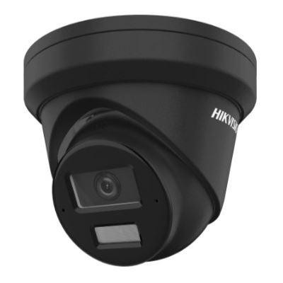 DS-2CD2343G2-LI2U(2.8mm)(BLACK) - 4MPix IP Turret Smart Hybrid Light AcuSense kamera, LED/IR 30m, mikrofon, IP67, černý