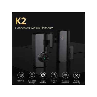 AE-DC2018-K2 - 2MPix IP WIFI kamera do auta; G-Sensor; mikrofon; 5VDC 1,5A