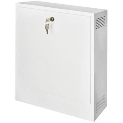 AWO529W - Box / Ocelový kryt pro DVR, 435x500x130mm, bíly