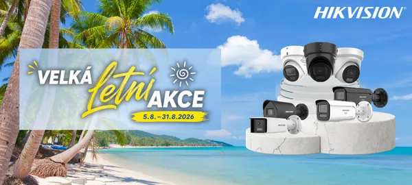 Velká letní akce -49% | Jak využít slevy a akce na produkty Hikvision